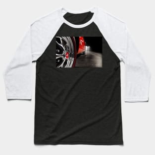 ford mustang, mustang wheel, red Baseball T-Shirt